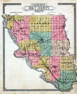 County Outline Map, Holt County 1918